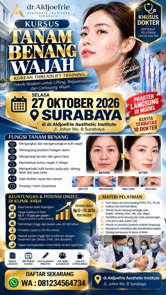 Kursus Tanam Benang Wajah